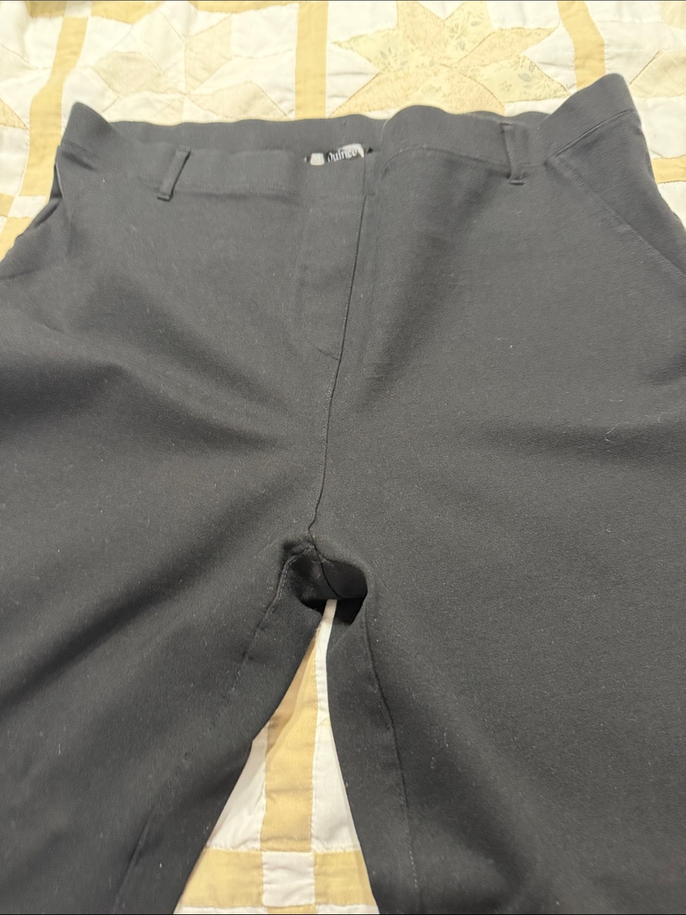 Quince Black Straight-Leg Pants - Picture 12 of 12